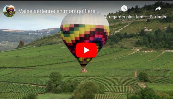 Montgolfiiere en Bourgogne