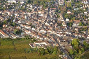 Vol en montgolfière au-dessus de Nuits-Saint-Georges